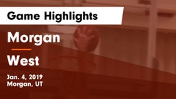 Morgan  vs West  Game Highlights - Jan. 4, 2019