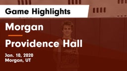 Morgan  vs Providence Hall  Game Highlights - Jan. 10, 2020