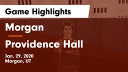 Morgan  vs Providence Hall  Game Highlights - Jan. 29, 2020