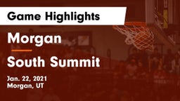 Morgan  vs South Summit  Game Highlights - Jan. 22, 2021