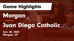Morgan  vs Juan Diego Catholic  Game Highlights - Jan. 20, 2023