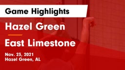 Hazel Green  vs East Limestone  Game Highlights - Nov. 23, 2021