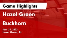 Hazel Green  vs Buckhorn  Game Highlights - Jan. 25, 2022
