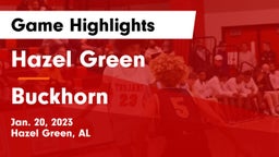 Hazel Green  vs Buckhorn  Game Highlights - Jan. 20, 2023