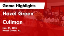 Hazel Green  vs Cullman Game Highlights - Jan. 31, 2023