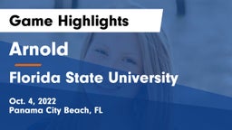 Arnold  vs Florida State University  Game Highlights - Oct. 4, 2022