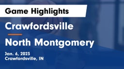 Crawfordsville  vs North Montgomery  Game Highlights - Jan. 6, 2023