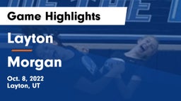 Layton  vs Morgan  Game Highlights - Oct. 8, 2022