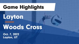 Layton  vs Woods Cross  Game Highlights - Oct. 7, 2022