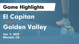 El Capitan  vs Golden Valley   Game Highlights - Jan. 9, 2024