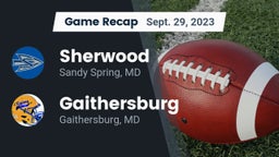 Recap: Sherwood  vs. Gaithersburg  2023