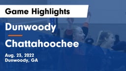 Dunwoody  vs Chattahoochee  Game Highlights - Aug. 23, 2022