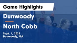 Dunwoody  vs North Cobb Game Highlights - Sept. 1, 2022