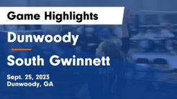Dunwoody  vs South Gwinnett  Game Highlights - Sept. 25, 2023