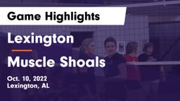 Lexington  vs Muscle Shoals  Game Highlights - Oct. 10, 2022