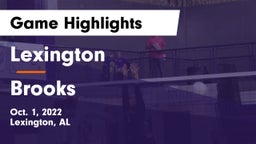 Lexington  vs Brooks  Game Highlights - Oct. 1, 2022
