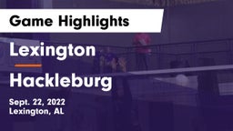 Lexington  vs Hackleburg  Game Highlights - Sept. 22, 2022