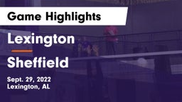 Lexington  vs Sheffield Game Highlights - Sept. 29, 2022