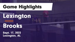 Lexington  vs Brooks  Game Highlights - Sept. 17, 2022