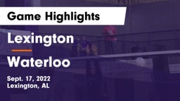 Lexington  vs Waterloo Game Highlights - Sept. 17, 2022