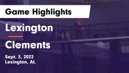 Lexington  vs Clements  Game Highlights - Sept. 3, 2022