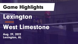 Lexington  vs West Limestone  Game Highlights - Aug. 29, 2022