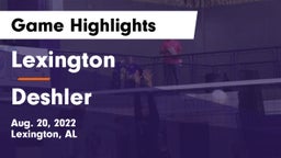 Lexington  vs Deshler  Game Highlights - Aug. 20, 2022