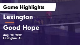 Lexington  vs Good Hope  Game Highlights - Aug. 20, 2022