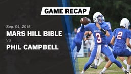 Recap: Mars Hill Bible  vs. Phil Campbell  2015
