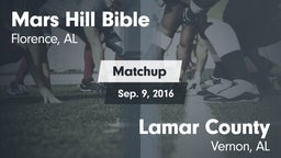 Matchup: Mars Hill Bible vs. Lamar County  2016