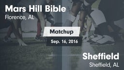 Matchup: Mars Hill Bible vs. Sheffield  2016