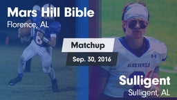 Matchup: Mars Hill Bible vs. Sulligent  2016