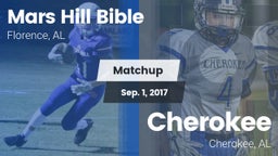 Matchup: Mars Hill Bible vs. Cherokee  2017