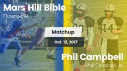 Matchup: Mars Hill Bible vs. Phil Campbell  2017