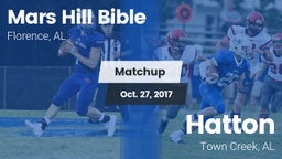 Matchup: Mars Hill Bible vs. Hatton  2017