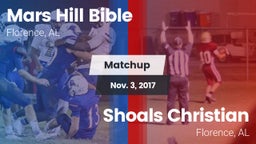 Matchup: Mars Hill Bible vs. Shoals Christian  2017