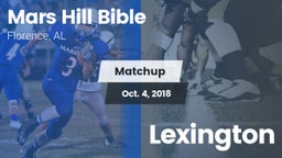 Matchup: Mars Hill Bible vs. Lexington  2018