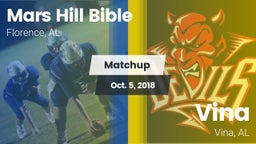 Matchup: Mars Hill Bible vs. Vina  2018