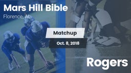 Matchup: Mars Hill Bible vs. Rogers  2018