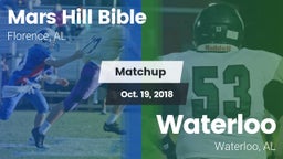 Matchup: Mars Hill Bible vs. Waterloo  2018