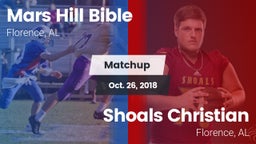 Matchup: Mars Hill Bible vs. Shoals Christian  2018