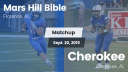 Matchup: Mars Hill Bible vs. Cherokee  2019