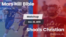 Matchup: Mars Hill Bible vs. Shoals Christian  2019