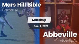 Matchup: Mars Hill Bible vs. Abbeville  2020