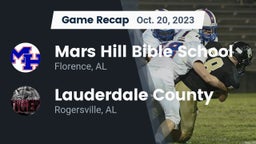 Recap: Mars Hill Bible School vs. Lauderdale County  2023