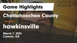 Chattahoochee County  vs hawkinsville Game Highlights - March 7, 2024