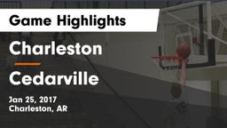Charleston  vs Cedarville  Game Highlights - Jan 25, 2017