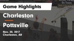 Charleston  vs Pottsville  Game Highlights - Nov. 20, 2017