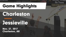 Charleston  vs Jessieville  Game Highlights - Nov. 27, 2017