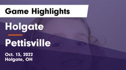 Holgate  vs Pettisville  Game Highlights - Oct. 13, 2022